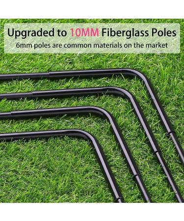 WEKEFON Soccer Goal 5' x 3.1' Portable Soccer Net with Carry Bag for Backyard Games and Training for Kids and Youth Soccer Practice  1 Pack Pink - Buy Online on GoSupps.com