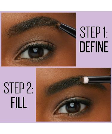 MAYBELLINE Express Brow Satin Duo 025-Brunette | Long-Lasting Eyebrow Pencil & Powder for Perfect Brows | International Shipping Available - Buy Online on GoSupps.com