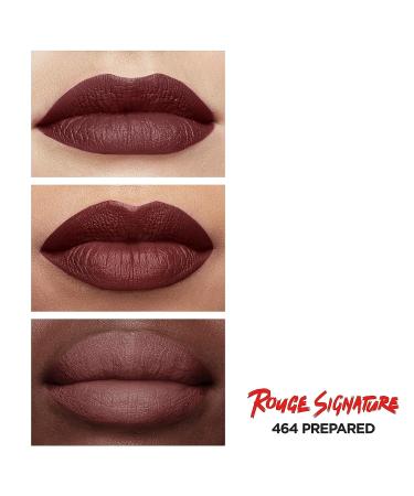 L'Oreal Paris Makeup Rouge Signature Matte Lip Stain - Prepared | Long-lasting, Transfer-Proof Color - Buy Online on GoSupps.com