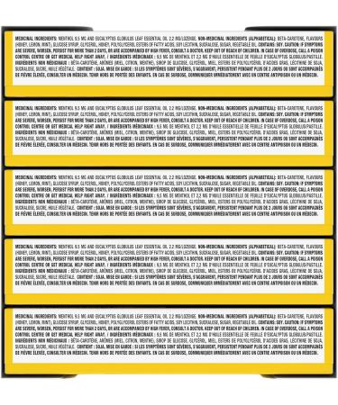 Halls Honey Lemon Cough Drops 9 count 20 Packs Cough Drops Honey Lemon Singles (Full Tray) - Buy Online on GoSupps.com