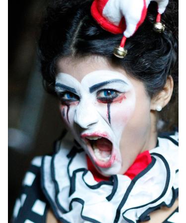 Buy Eyecatcher 84065141-809 Blue Colored Contact Lenses - 12 Month Wear Perfect for Carnival Mardi Gras & Halloween - Electro Blue - Buy Online on GoSupps.com