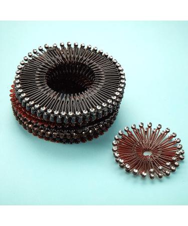 20-Piece Full Circular Stretch Comb Headbands - Flexible Plastic Hair Wrap for Women and Girls - Buy Online on GoSupps.com