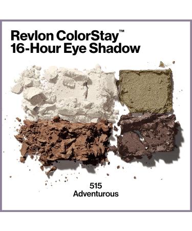 Revlon ColorStay 16 Hour Eyeshadow Palette - Adventurous 515, 0.16 Oz - Buy Online on GoSupps.com