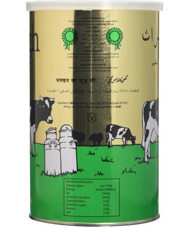 Natco Pure Plough Ghee 1 kg - Premium Quality Clarified Butter - Buy Online on GoSupps.com