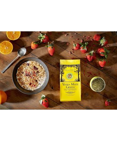 Yerba Mate Green 'Frutas' Flavoured Tea (400g) - Medium Strength - Buy Online on GoSupps.com