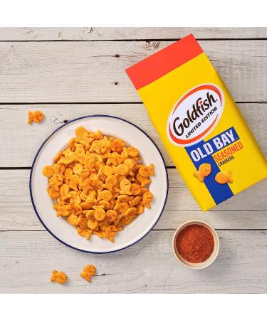 Goldfish Crackers Old Bay Seasoned Limited Edition Snack Crackers - 6.6 oz - Buy Online on GoSupps.com