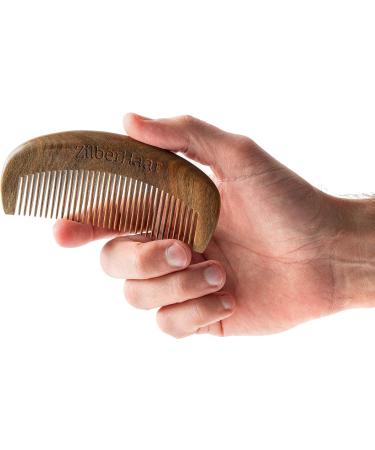 ZilberHaar Sandalwood Beard Comb - Handmade Essential Care Accessory for Men - Buy Online on GoSupps.com