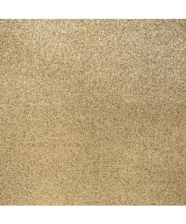 Gold Glitter Cardstock - 10 Sheets Premium Glitter Paper - Sized 12 x 12 - Perfect for Scrapbooking  Crafts  Decorations  Weddings
