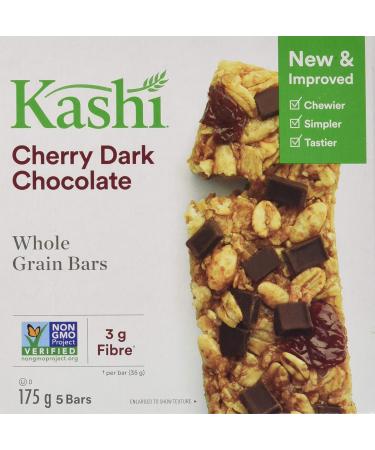 Kashi Cherry Dark Chocolate 5 Bars 175g (Pack of 8) 1.832 Kilogram - Buy Online on GoSupps.com