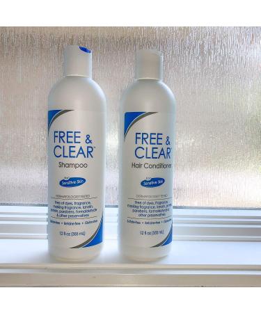 Vanicream Free & Clear Hair Shampoo - Sensitive Skin pH Balanced Fragrance & Paraben Free 12 oz - Best for All Hair Types - Buy Online on GoSupps.com