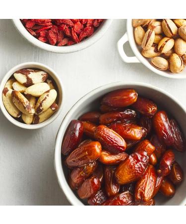 Yupik Pitted Deglet Nour Dates 285 g Kosher Gluten-Free Naturally Sweet Dried Fruits No Pits No Sugar Added No Sulphites Healthy Snacks - Buy Online on GoSupps.com