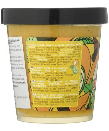 Organic Shop Mango Sugar Sorbet Body Scrub 450ml - Nourishing Body Desserts for Soft Skin - International Shipping Available - Buy Online on GoSupps.com