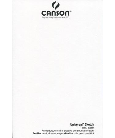 Canson Artist Series Sketch Pad 14x17 Inch - 100 Sheets, 65lb, Top Wire Bound - Buy Online on GoSupps.com