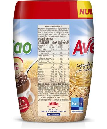 Colacao with oats and natural cocoa 350 Grs - Buy Online on GoSupps.com