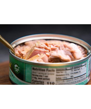 MW Polar Chunk Light Tuna in Water 5oz (Pack of 12) - Wild Caught & Sustainable | Dolphin Safe & Gluten Free - Easy Open Can - Buy Online on GoSupps.com