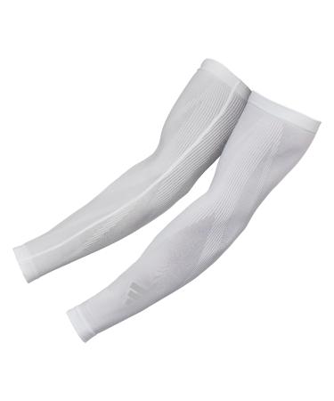 adidas compression arm sleeves L/XL - 35 - 50 (around the biceps) White