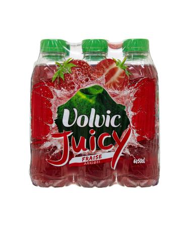Volvic Volvic Juicy Strawberry 6 Bottles of 50 cl