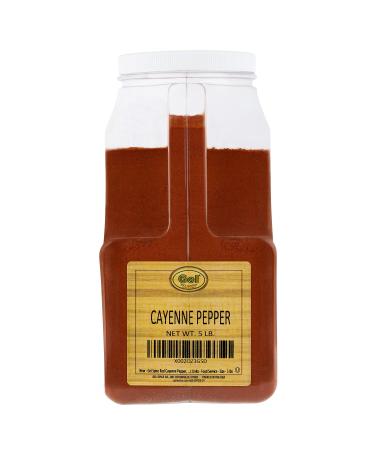 Gel Spice Red Cayenne Pepper 40,000 Heat Units - Food Service Size 5 LB