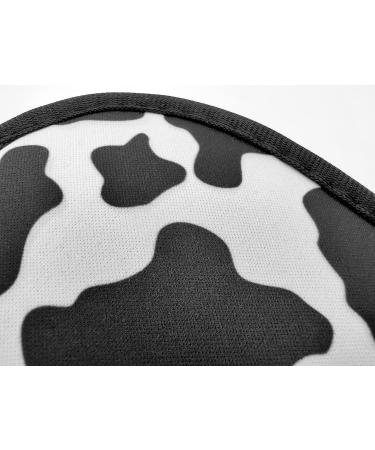 Cow Print Soft Neoprene and Velvet Sleep Mask - Buy Online on GoSupps.com