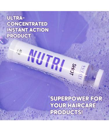 Nutree Professional Hair Treatment with Hyaluronic Acid | Linseed Oil Deep Nourishment for Dry Damaged Hair - 1.58 oz - Buy Online on GoSupps.com