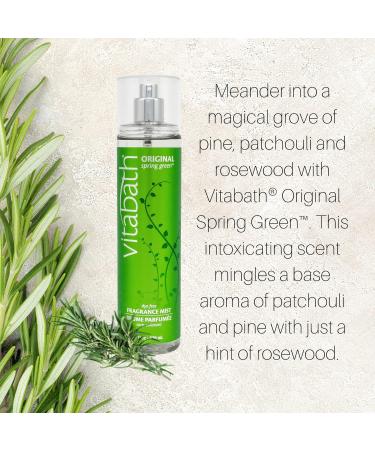 Shop Vitabath Fragrance Mist Original Green - 8 Fl Oz | Refreshing Aromatherapy | International Shipping Available - Buy Online on GoSupps.com