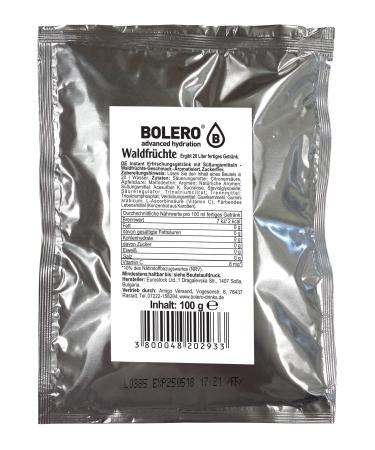 Bolero Bolero Drinks - Forest Fruits (5 sachets de 100 g) 500 g