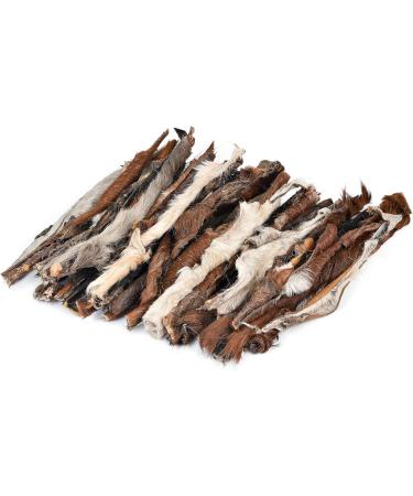 Kaureks Natural Dog Treats - Horse Scalp Fur Sticks 800g | Dental Care for Dogs | Long-lasting Chew like Horse Bones - Buy Online on GoSupps.com