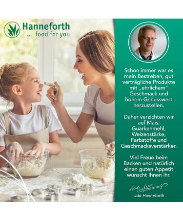 Glutenfree baking mix country bread 6 x 400g Hanneforth - Buy Online on GoSupps.com