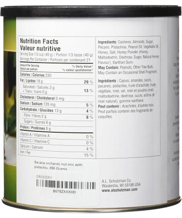 Savanna orchards nut Mix 850 Grams - Buy Online on GoSupps.com