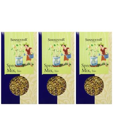 Buy Sonnentor Sprout Mix (3 x 120 g) - Organic Superfood for Healthy Eating - International Shipping Available - Buy Online on GoSupps.com