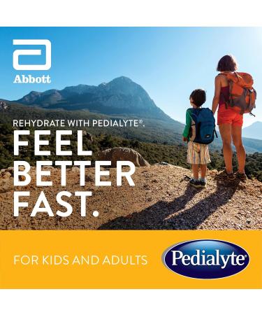 Pedialyte Electrolyte Drink Oral Rehydration Solution Fruit 1-L Bottle Drink Flavored Orange Fruit 1 l (Pack of 1) - Buy Online on GoSupps.com