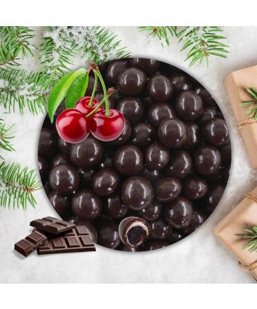EinsSein 0.4 kg chocolate cherries | Candied sour cherries with dark chocolate | Alternative for freeze-dried sour cherries with tender and mega delicious chocolate | Chocolate cherries
