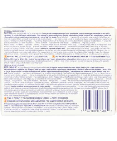Vicks DayQuil Cold & Flu Multi-Symptom Relief Liquid Capsules + Vicks NyQuil Cold & Flu Multi-Symptom Relief Liquid Capsules Total 48 Count - Buy Online on GoSupps.com
