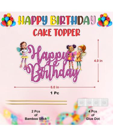 Seyal Buterbean Cafe Happy Birthday Cake Topper - Buy Online on GoSupps.com