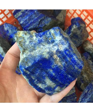 FUERLI Natural Raw Lapis Lazuli Stone Rough Can be Used for (Size : 200G) HOMEZHOU (Size : 1KG)