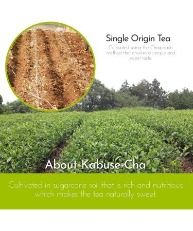 Nozomi Japanese Tea - Kabuse Sencha Green Tea Vegan Single Origin Japanese Green Tea Loose Leaf Covered Loose Japanese Green Tea 3.5oz Resealable Bag - Buy Online on GoSupps.com