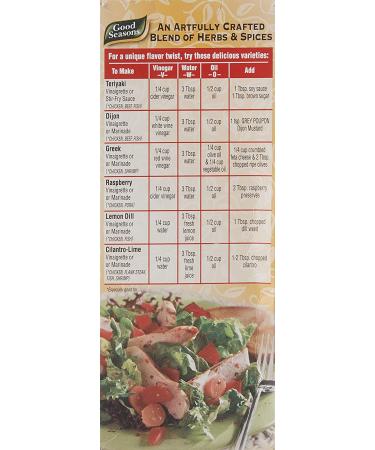 Good Seasons Italian Dressing Mix - 2 Packets with Cruet - 1.4 oz Net - Buy Online on GoSupps.com