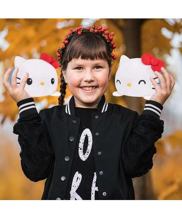 FASTEXX Hello Kitty Plush Reversible Octopus & Teddy Plushies - Super Soft Toys for Girls | Double-Sided Flip Mood Kitty Plush for Expressing Emotions - Buy Online on GoSupps.com
