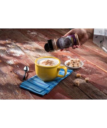 Upouria Coffee Topping Variety Pack - Chocolate & French Vanilla - 5.5 Oz Shakeable Jars (Pack of 2) - Buy Online on GoSupps.com