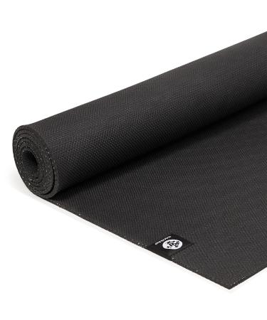 Manduka X Yoga Mat - Easy to Carry, For Women and Men, Non Slip, Cushion for Joint Support and Stability, 5mm Thick, 71 Inch (180cm) Black