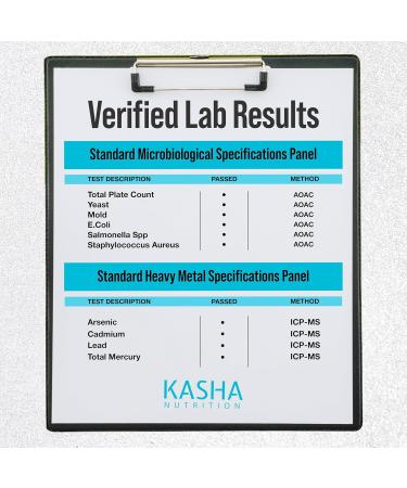 KASHA Nutrition Chelated Magnesium Bisglycinate / Glycinate - 200 mg of Elemental Magnesium | Proudly Canadian | Non-GMO Vegan Soy Free | Non-Habit Forming - Maintains Effectiveness over Long-Term. Appropriate for Daily Use. Vegetarian. (120 Count) 120 co - Buy Online on GoSupps.com