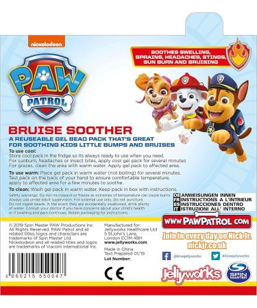 Jellyworks Paw Patrol Soothing Reusable Gel Pack - Multi-Colour | International Shipping Available - Buy Online on GoSupps.com