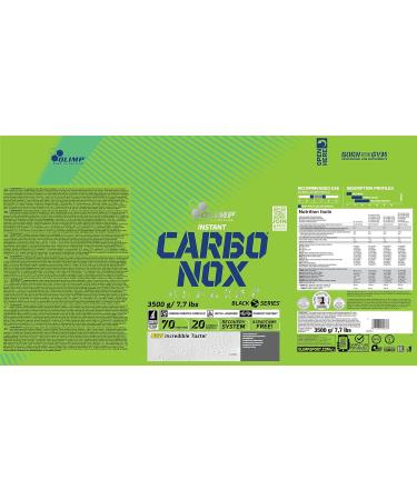 Olimp Labs Carbo NOX Powder Lemon Flavour 3.5 kg - Pack of 1 - Buy Online on GoSupps.com