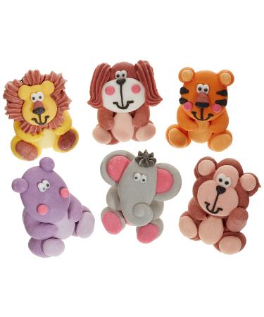 G nthart Edible 3D Sugar Decoration Animal Figures Assorted Pack of 1 (1 x 352 g)