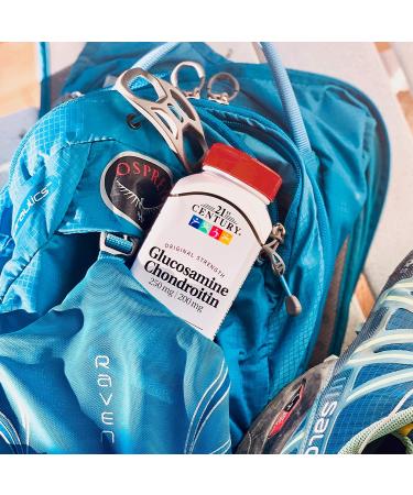 21st Century Glucosamine & Chondroitin 250mg200mg - Original Strength, 120 Capsules - Buy Online on GoSupps.com