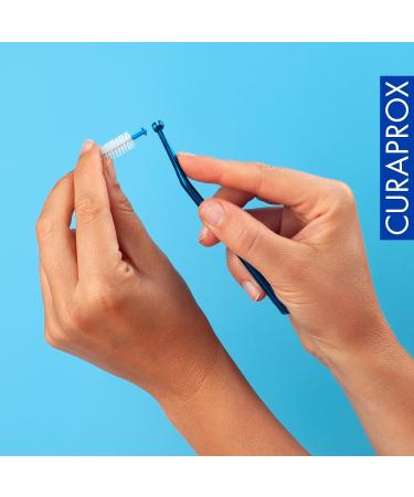 Curaprox UHS 475 Interdental Brush - Blue Steel Holder | 1 Piece | Professional Dental Care - Buy Online on GoSupps.com