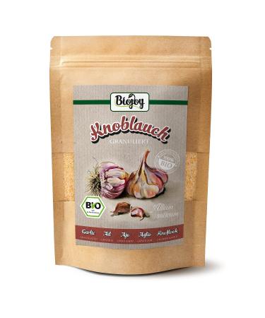 Biojoy ORGANIC Garlic Granulated (250 g) Garlic Granules (Allium sativum) 250 gr - Buy Online on GoSupps.com