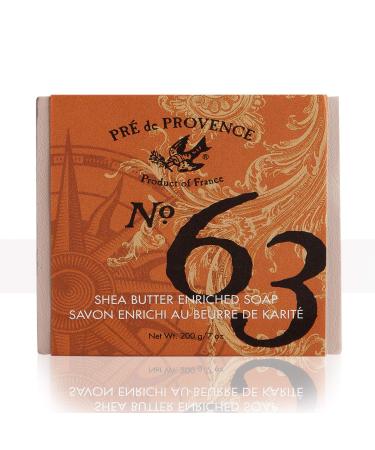 Pre de Provence No.63 Men's Collection, Soap Cube