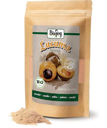 Buy Biojoy Organic Lucuma Powder (250g) - Pure Additive-Free Pouteria Lucuma for Healthy Smoothies & Recipes - Buy Online on GoSupps.com