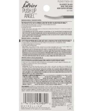 Maybelline The Falsies Push Up Angel Mascara - Blackest Black 0.33 fl. oz - Buy Online on GoSupps.com